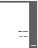 Case IH 1680 Combine - Parts Catalog