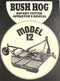 Bush Hog Model 12 Rotary Cutter Manual
