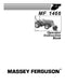 Massey Ferguson 1466 Loader Manual