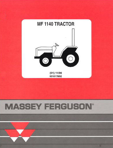 Massey Ferguson 1140 Tractor - Parts Catalog