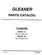 Activate-In-April-Gleaner L3 and M3 Combine - Parts Catalog