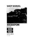 Hesston 600 and 620 Windrower - Service Manual