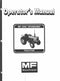 Massey Ferguson 1040 Tractor Manual
