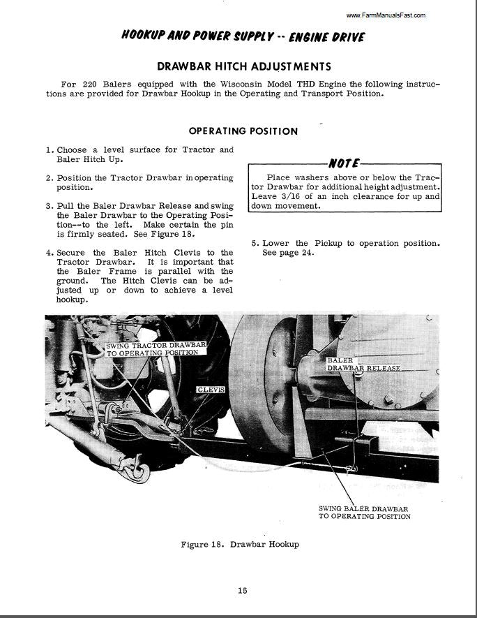 Case 220 Hay Baler Manual