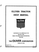 Oliver 55, 66, 77, 88, 550, 660, 770, and 880 Tractors - COMPLETE Service Manual