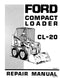 Ford CL-20 Skid-Steer - Service Manual