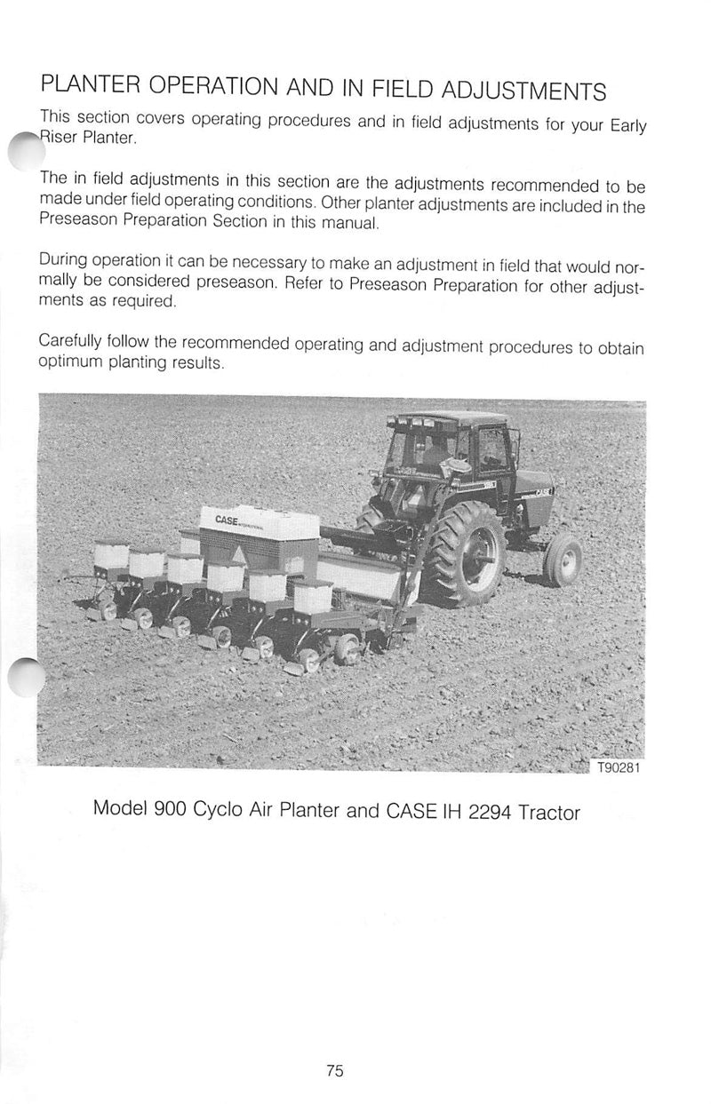 international 900 cyclo air planter Case IH 900 Cyclo Air Planter