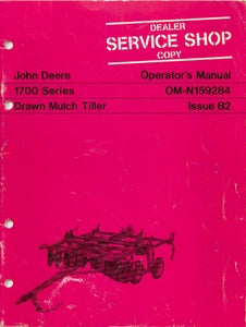 John Deere 1700 Series Mulch Tiller Manual