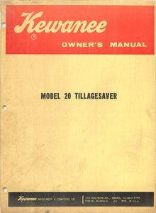 Kewanee Model 20 Tillagesaver Manual