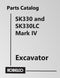 Kobelco SK330 and SK330LC Mark IV Excavator - Parts Catalog