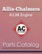 Allis-Chalmers 6138 Engine - Parts Catalog Cover