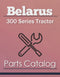 Belarus 300 Series Tractor - Parts Catalog Cover