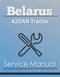 Belarus 420AN Tractor - Service Manual Cover