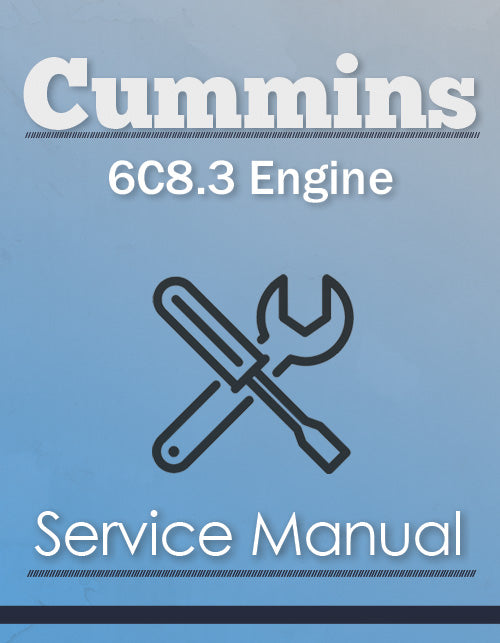Cummins 6C8.3 Engine - Service Manual Cover