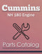 Cummins NH 180 Engine - Parts Catalog Cover