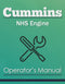 Cummins NHS Engine Manual Cover