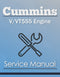Cummins V/VT555 Engine - Service Manual