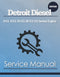Detroit Diesel 3-53, 4-53, 6V-53, 8V-53 (53 Series) Engine - COMPLETE Service Manual