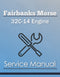 Fairbanks Morse 32C-14 Engine - Service Manual Cover
