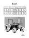 Ford 2310, 2910, 3910, and 4610 Ford Tractors Manual
