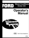 Ford 536 Mower Conditioner Manual