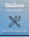 Galion 503L Grader - Service Manual Cover