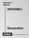 Kobelco MD450BLC Excavator Manual Cover