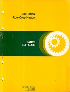John Deere 50 Series Row-Crop Head - Parts Catalog