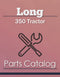 Long 350 Tractor - Parts Catalog Cover
