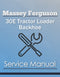 Massey Ferguson 30E Tractor Loader Backhoe - Service Manual Cover