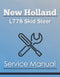 New Holland L778 Skid Steer - Service Manual Cover