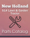 New Holland S14 Lawn & Garden Tractor - Parts Catalog Cover
