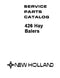 New Holland 426 Hay Baler - Parts Catalog