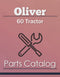 Oliver 60 Tractor - Parts Catalog Cover