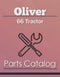 Oliver 66 Tractor - Parts Catalog Cover