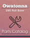 Owatonna 590 Roll Baler - Parts Catalog Cover