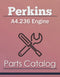 Perkins A4.236 Engine - Parts Catalog Cover