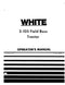 White 2-105 Tractor Manual