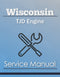 Wisconsin TJD Engine - Service Manual Cover