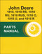 JD 1010, 1010 RS, 1010 RU, 1010 RUS, 1010 O, 1010 U, and 1010 R Tractor - Parts Catalog
