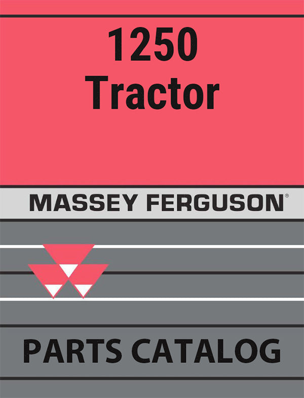 Massey Ferguson 1250 Tractor - Parts Catalog