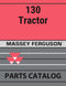 Massey Ferguson 130 Tractor - Parts Catalog