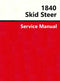 Case 1840 Skid-Steer - Service Manual