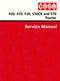 Case 430, 470, 530, 530CK and 570 Tractor - Service Manual