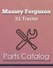 Massey Ferguson 31 Tractor - Parts Catalog