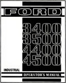 Ford 3400, 3500, 3550, 4400, and 4500 Industrial Tractor - Operator's Manual