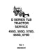 Ford 455D, 555D, 575D, 655D, 675D Tractor-Loader-Backhoe - Service Manual