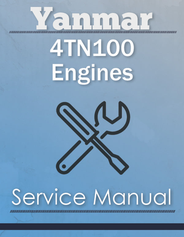Yanmar 4TN100 Engines - Service Manual