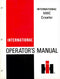 International 500C Crawler Manual