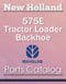 New Holland 575E Tractor Loader Backhoe - Parts Catalog